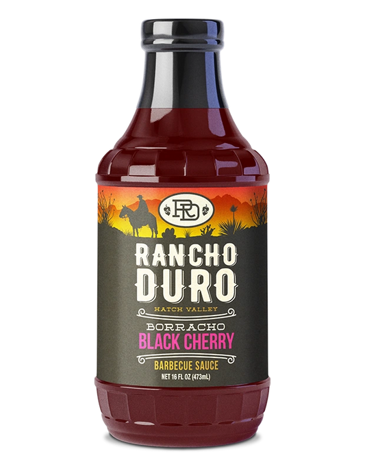 Borracho Black Cherry Barbecue Sauce bottle
