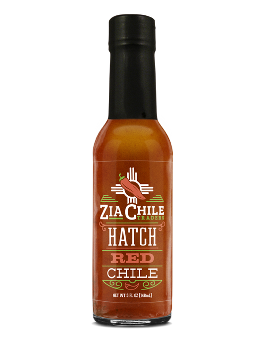Zia Chile Traders Red Chile Hot Sauce bottle