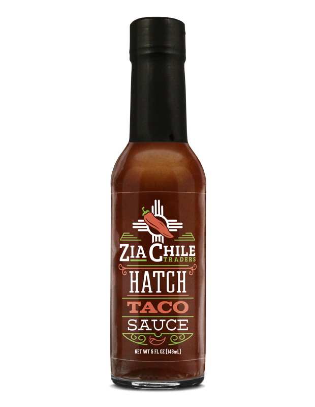 Zia Chile Traders Taco Sauce bottle