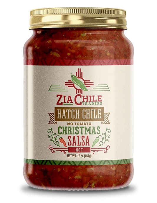 Hatch Chile Christmas Salsa (Hot)