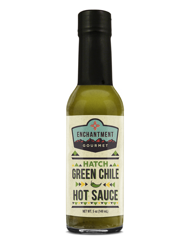 Hatch Green Chile hot sauce bottle
