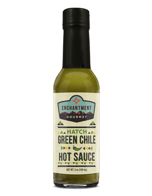 Hatch Green Chile hot sauce bottle