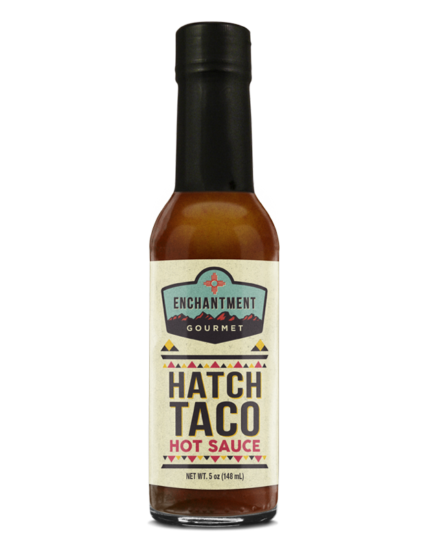 Hatch Taco hot sauce bottle