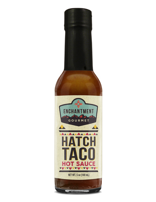 Hatch Taco hot sauce bottle