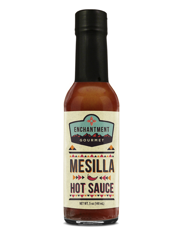 Mesilla hot sauce bottle