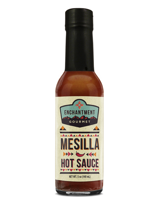Mesilla hot sauce bottle
