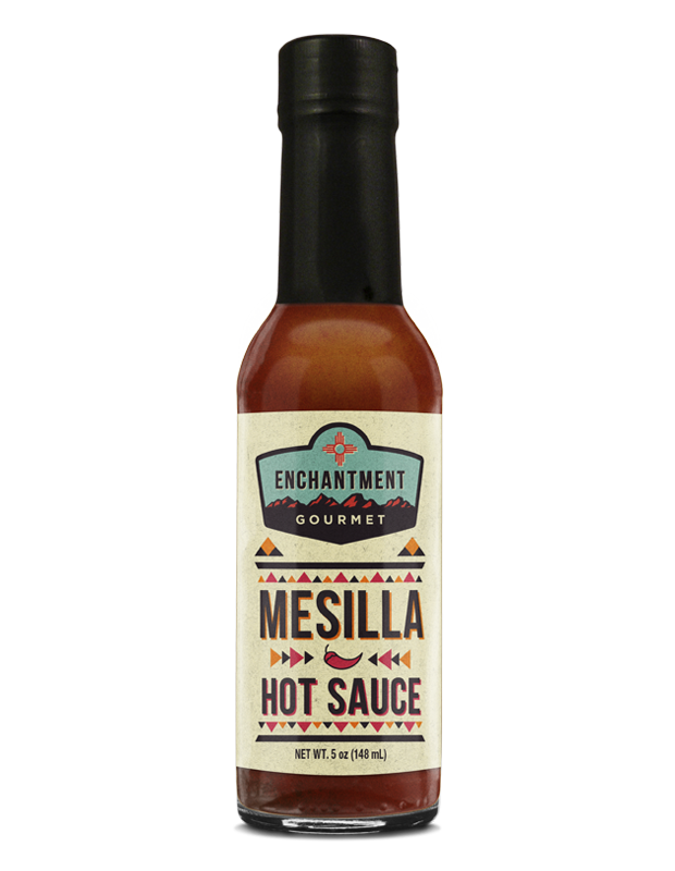 Mesilla hot sauce bottle 