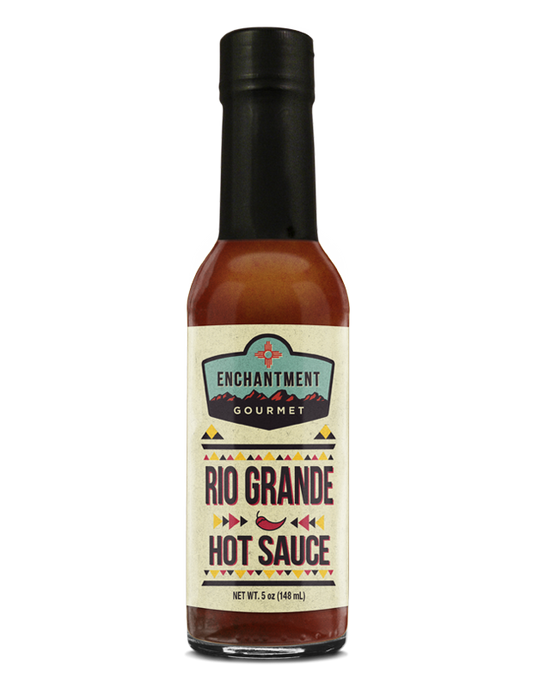 Rio Grande hot sauce bottle