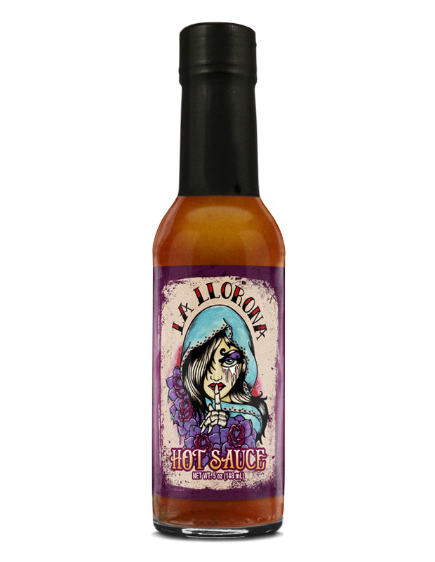 La Llorona hot sauce bottle