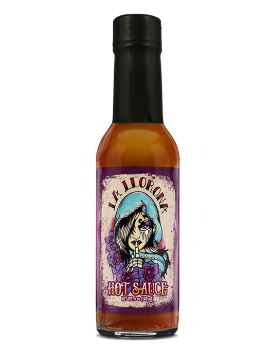 La Llorona hot sauce bottle