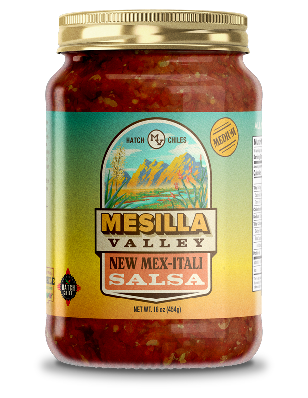 Mesilla Valley NewMex-Itali Salsa jar