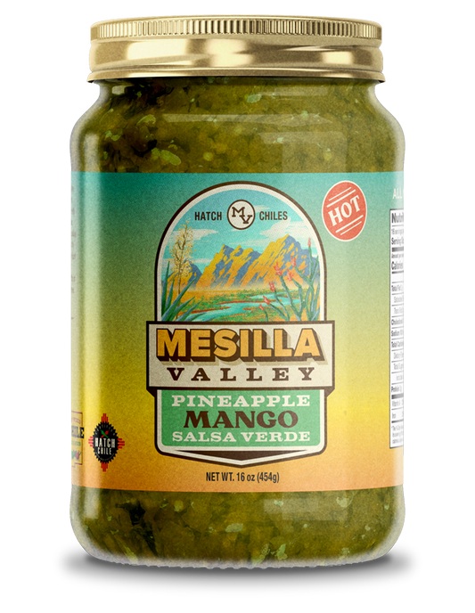 Mesilla Valley Pineapple Mango Salsa jar