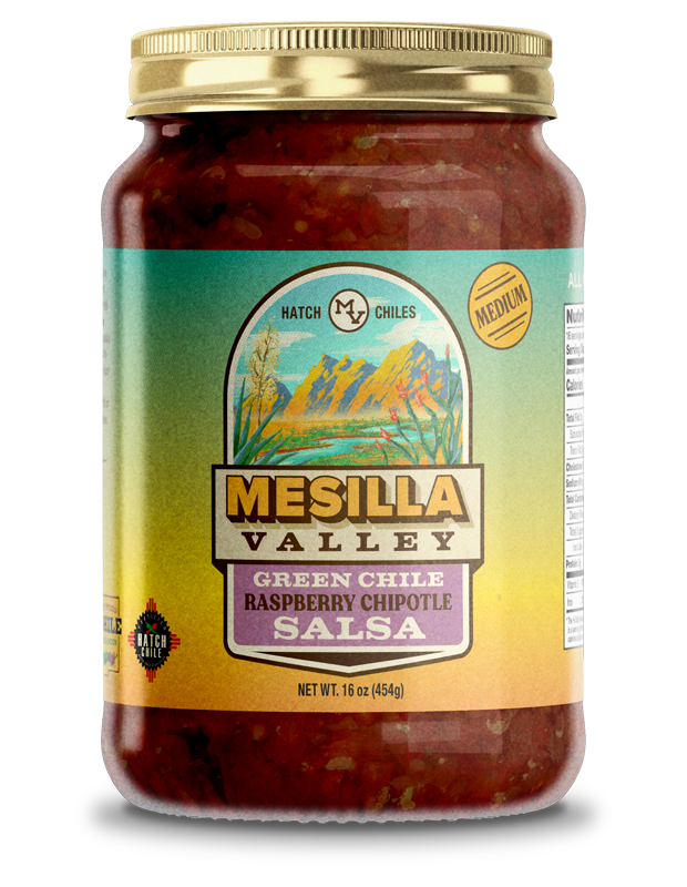 Mesilla Valley Raspberry Chipotle Salsa jar
