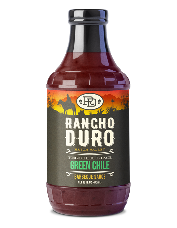 Rancho Duro Tequila Lime Barbecue Sauce 16 ounce bottle