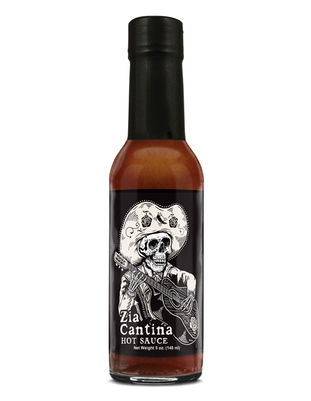 Zia Cantina hot sauce bottle