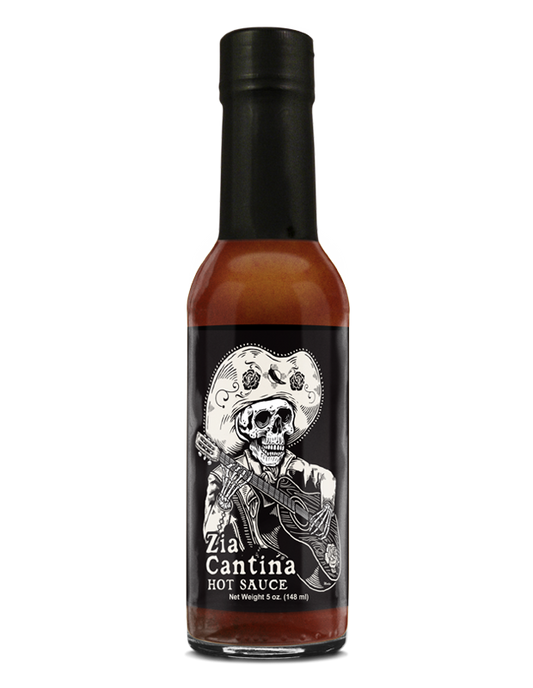 Zia Cantina hot sauce bottle 