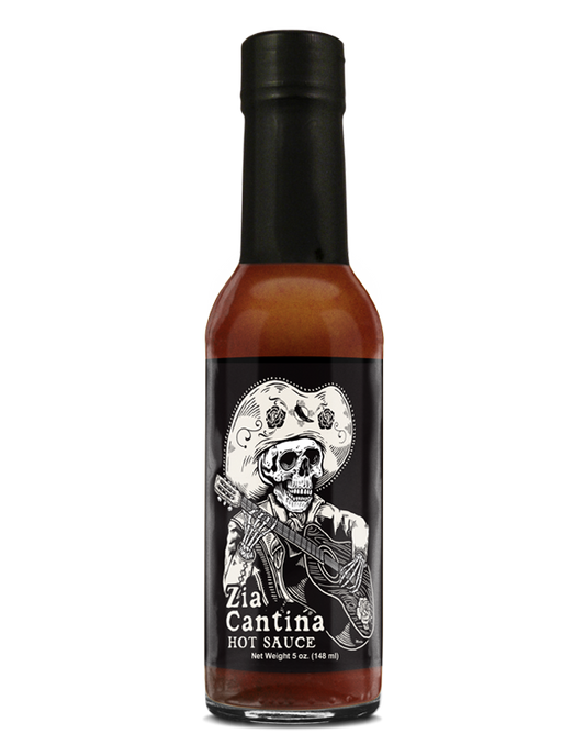 Zia Cantina hot sauce bottle