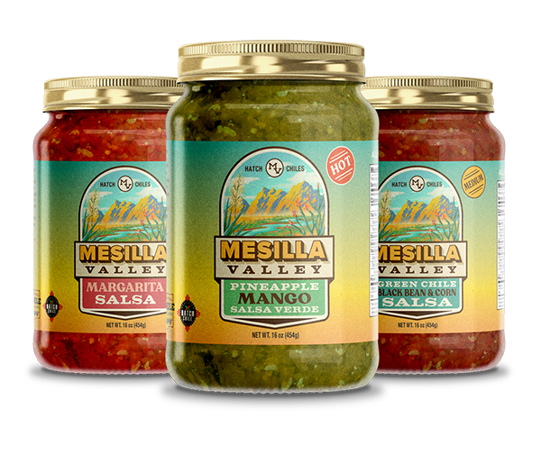 Mesilla Valley salsa jars