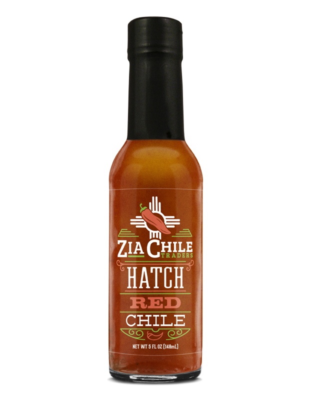 Zia Chile Traders Red Chile Hot Sauce bottle