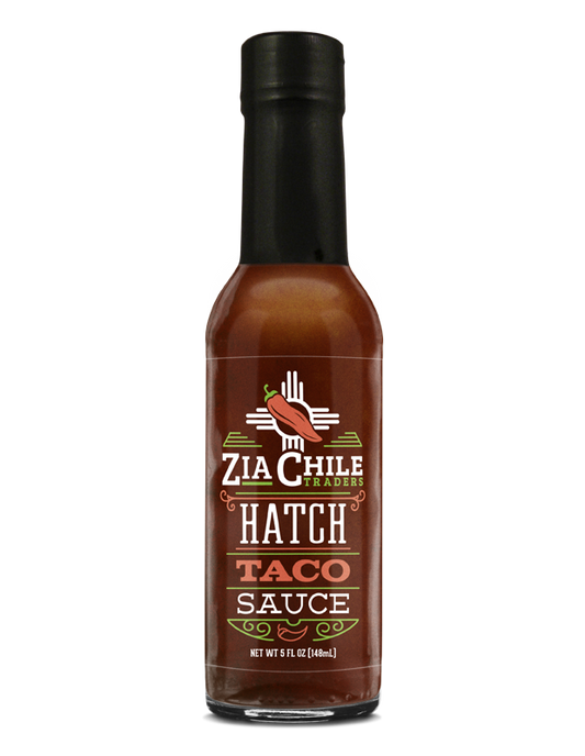 Zia Chile Traders Taco Sauce bottle