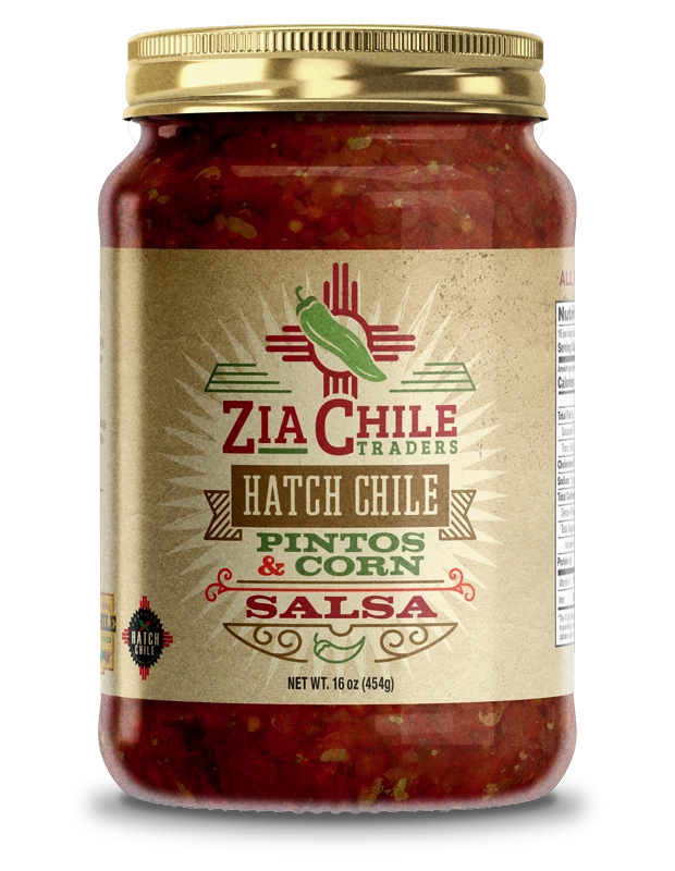 Hatch Chile Pintos & Corn Salsa