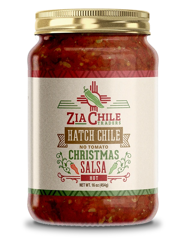 Hatch Chile Christmas Salsa (Hot)