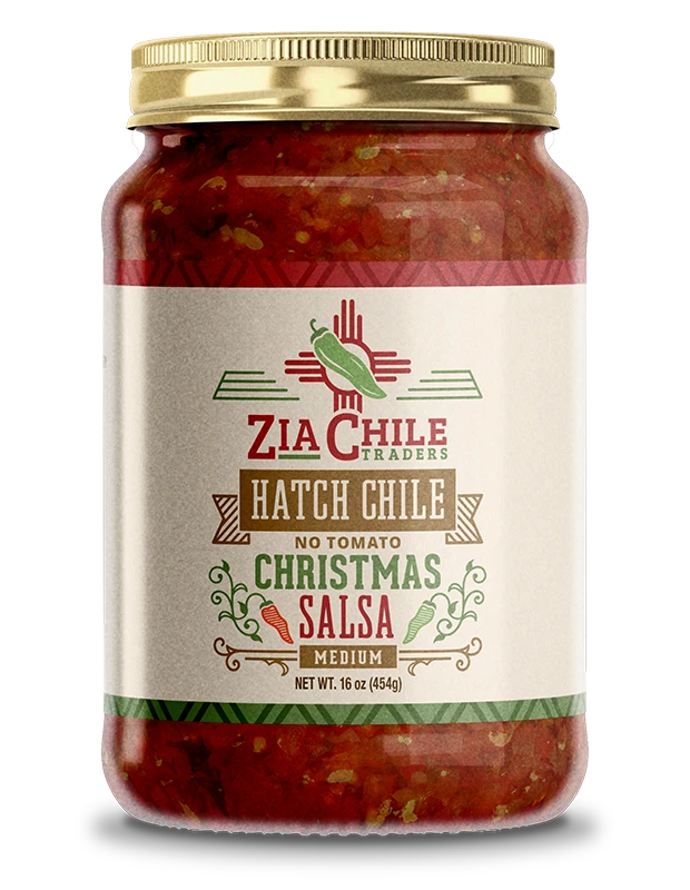 Hatch Chile Christmas Salsa (Medium)