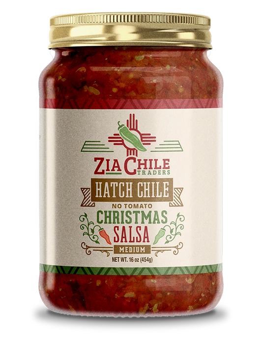 Hatch Chile Christmas Salsa (Medium)