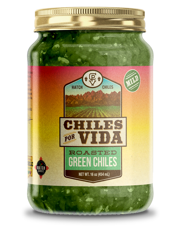 Chiles Por Vida Green Chiles Mild jar