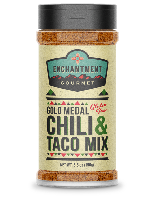 Enchantment Gourmet Chili & Taco Mix shaker