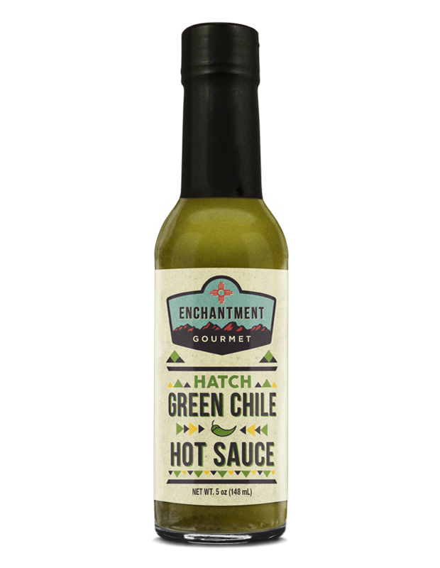 Hatch Green Chile hot sauce bottle 