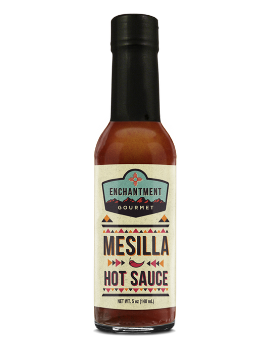 Mesilla hot sauce bottle 