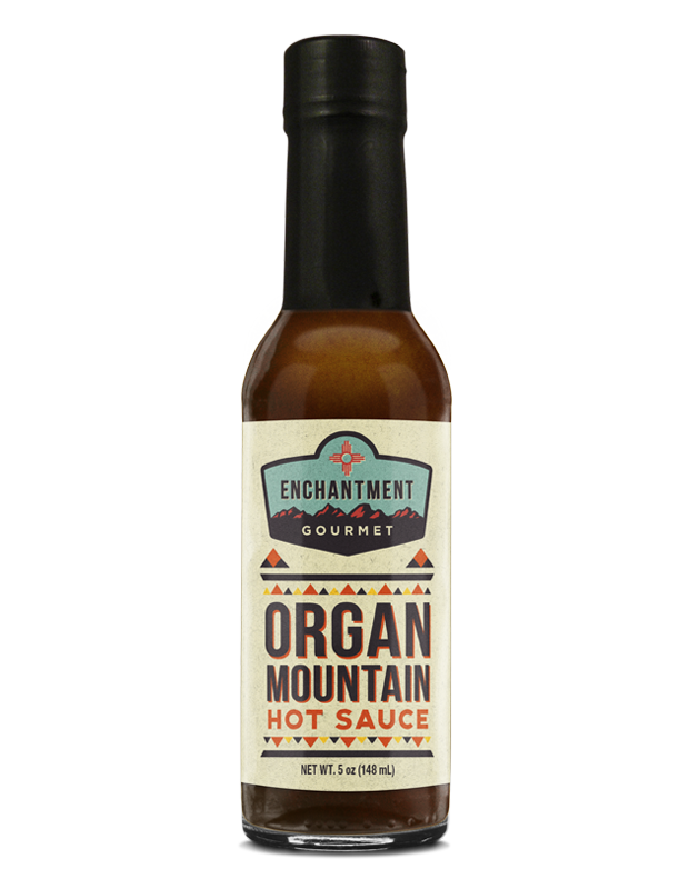 Organ Mountain hot sauce bottle 