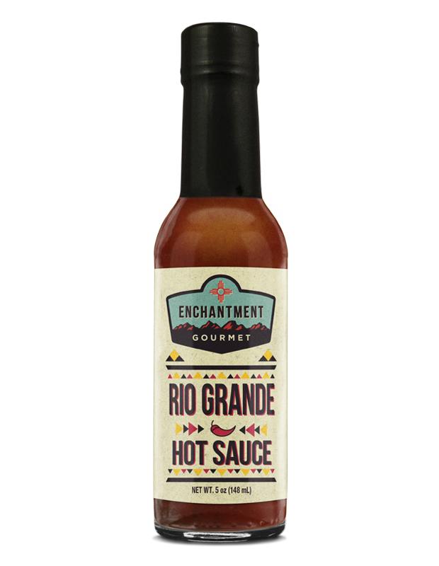 Rio Grande hot sauce bottle 