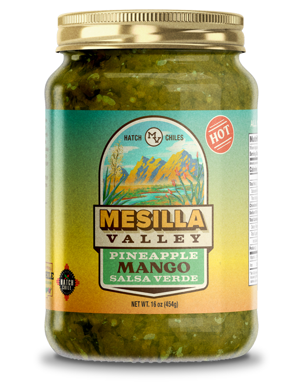 Mesilla Valley Pineapple Mango Salsa jar