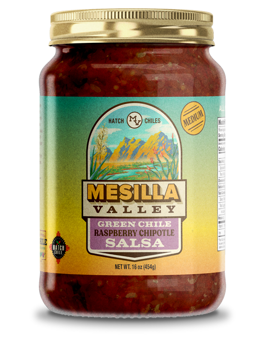 Mesilla Valley Raspberry Chipotle Salsa jar