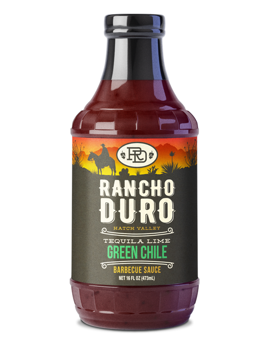 Rancho Duro Tequila Lime Barbecue Sauce 16 ounce bottle