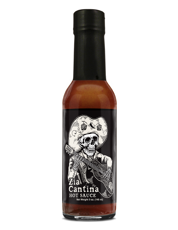 Zia Cantina hot sauce bottle 